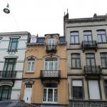 De huizen in de straat, die we nadien gaan na maken in de miniatuur.